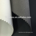 Printed withe nonwoven backing composition pu leather